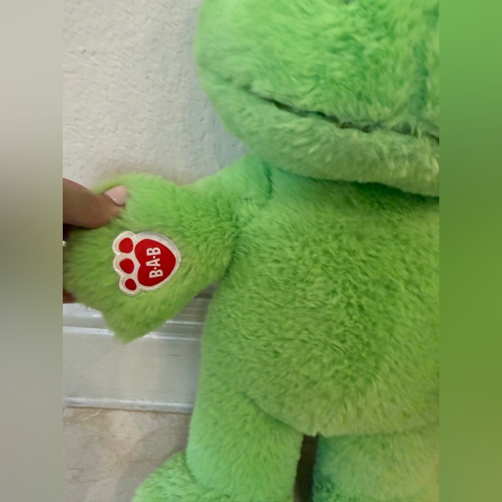 Build-A-Bear Spring Green Frog - Picture 4 of 5